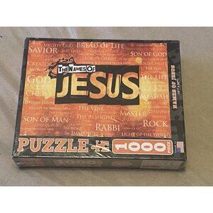 In The Name Of Jesus Jigsaw Puzzle 1000 Pieces   19" x 26"  Slingshot New
